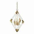 Hudson Valley Lyons 4 Light Pendant 4617-AGB